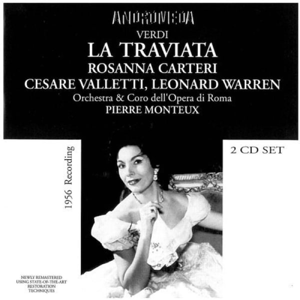 La Traviata -Vallettiwarren Carteri CD
