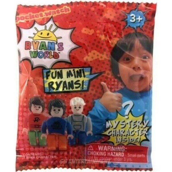 Ryans World Fun Mini Ryans! Mini Brick Figures Assorted
