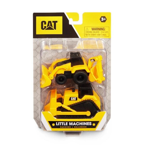 CAT Little Machines Backhoe & Bulldozer