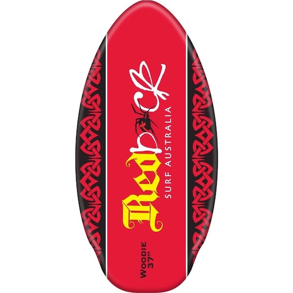Redback 94cm Original Beach/Water Traction Sport Wooden Slide Skimboard Assorted