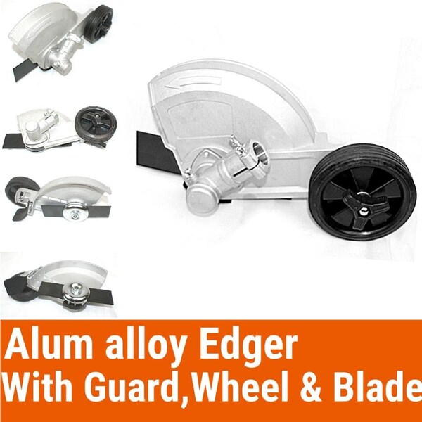 Grass Edger Attachment Fit 26mm pole with 9 spline shaft Petrol battery Chainsaw Trimmer Whipper Brushcutter Multi tools