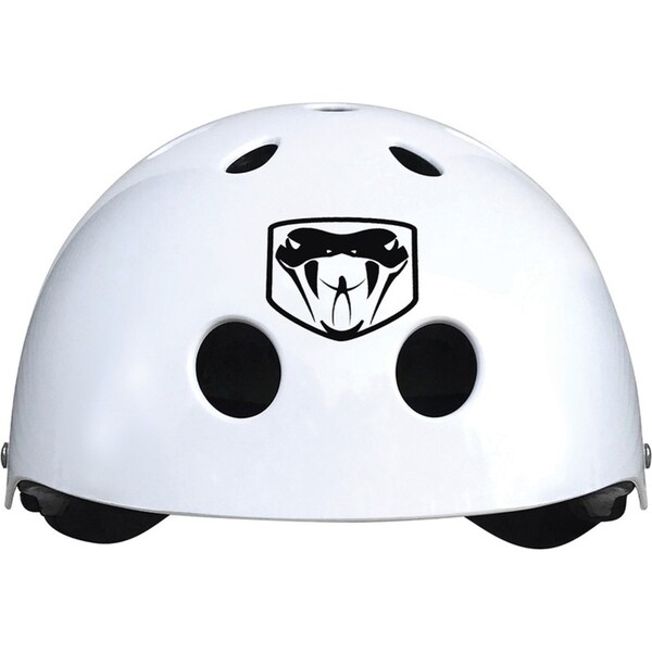Adrenalin Skate & Scooter Ride Sport Head Hard Shell Protection Helmet White