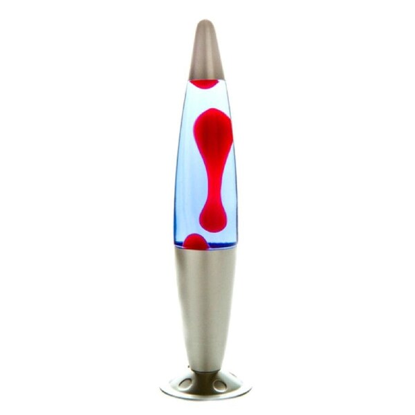 Silver/Red/Blue Peace Motion Lamp