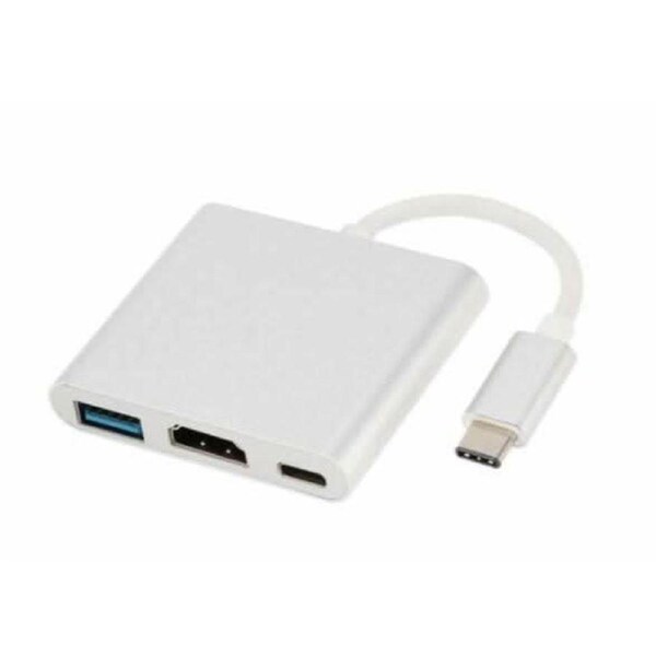 USB-C to Female HUB 4K HD HDMI Data Charging Cable Adapter - Type-C