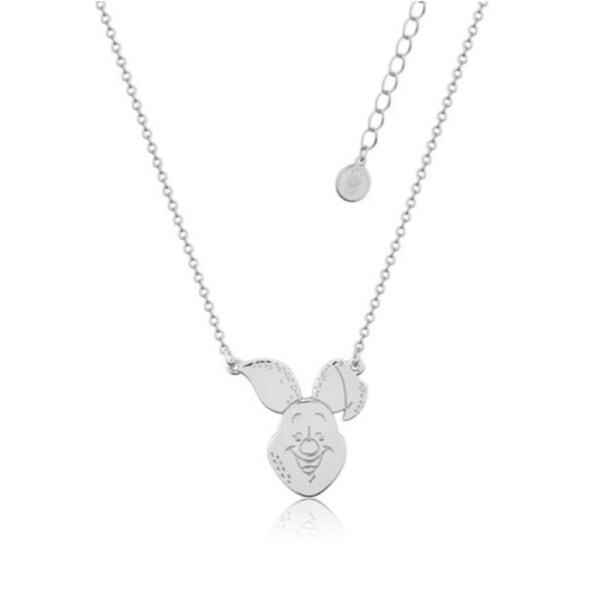 Couture Kingdom - Disney - Winnie the Pooh Piglet Necklace White Gold
