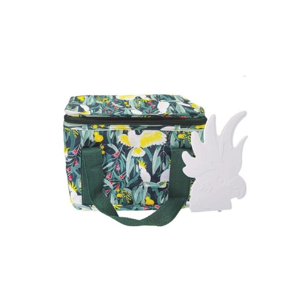 The Australian Collection Cooler Bag & Ice Pack - Cockatoo
