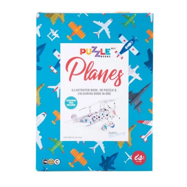 IS Gift Puzzle Book - Planes