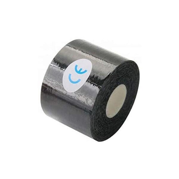2 X Waterproof Kinesiology Tape 5cm 5M Black