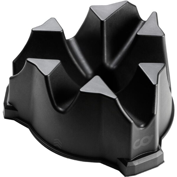 CyclingDeal Indoor Trainer Bike Front Wheel Riser Block - 3 Different Heights Levelling Block Training Stabilizer - Stationary Bike Holder Stand