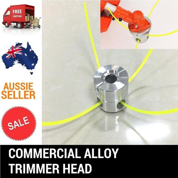 NEW UNIVERSAL ALLOY LINE TRIMMER HEAD WHIPPER SNIPPER BRUSHCUTTER BRUSH CUTTER