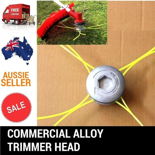 NEW UNIVERSAL ALLOY LINE TRIMMER HEAD WHIPPER SNIPPER BRUSHCUTTER BRUSH CUTTER