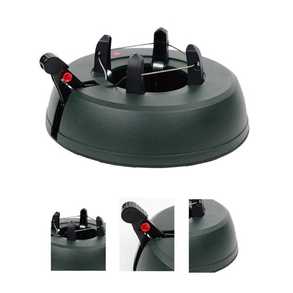 3.1L Live Christmas Tree Stand With Pedal For Trees Up To 2.2m & 13cm