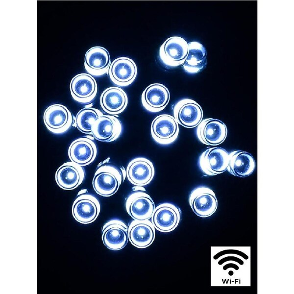 1000 Cool White LED 50m WiFi String Fairy Light