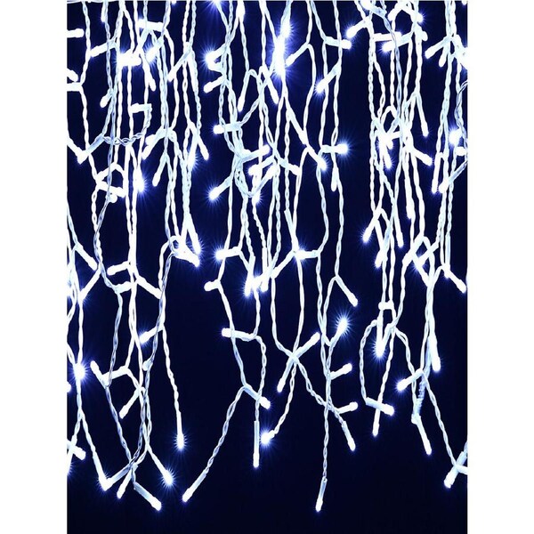 1008 Cool White LED 50m Icicle Light