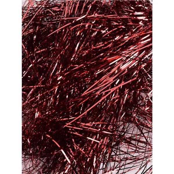 300 Metallic Red Tinsel Lametta Icicles