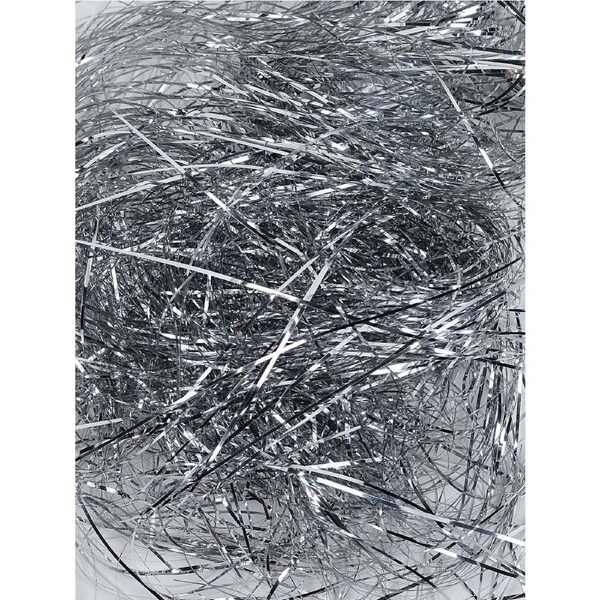 300 Metallic Silver Tinsel Lametta Icicles