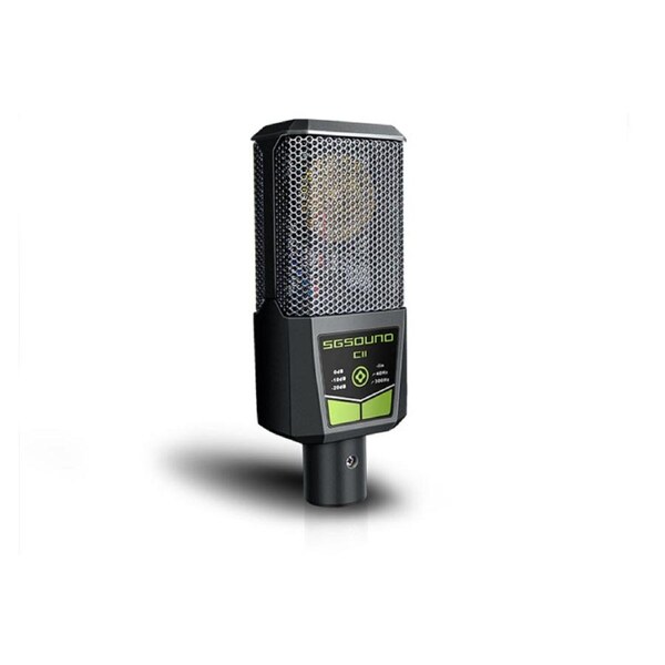 SGSOUND C11 Large Diaphragm Studio Condenser Microphone XLR
