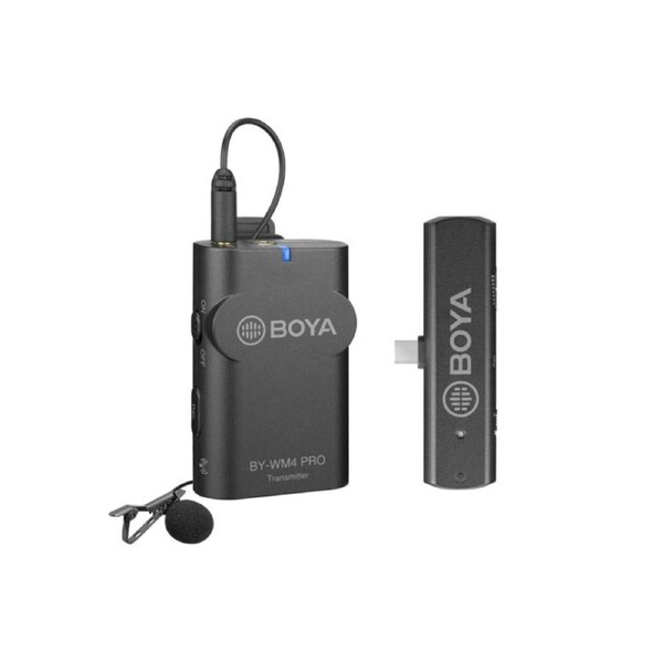 Boya BY-WM4 PRO-K5 2.4GHz Wireless Microphone Kit for Android Devices