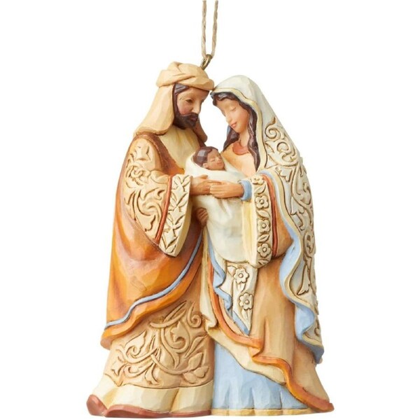 Heartwood Creek by Jim Shore Holy Family Christmas Hanging Ornament 10.7cm