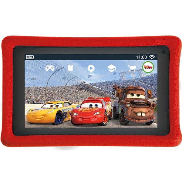 Pebble Gear Disney Cars 16GB Kids Learning Tablet with Parental Controls, Case Included