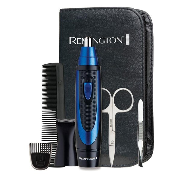 Remington 3In1 Electric Cordless Nose/Ear/Face Hair Remover Trimmer Kit