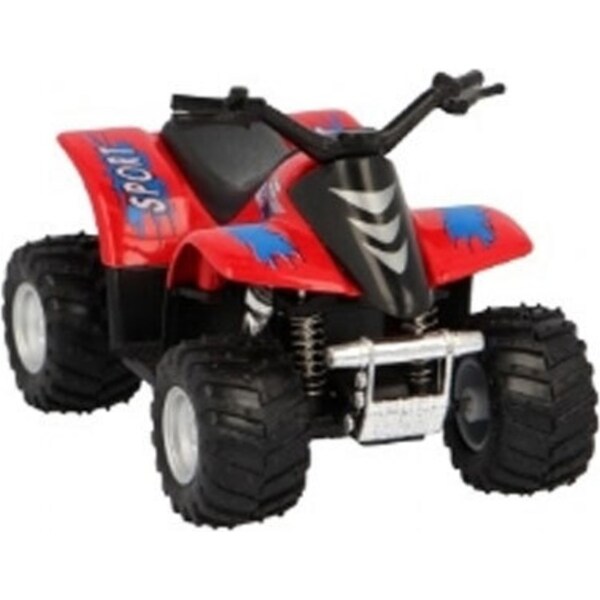 Transport Quad Bike Truck 4WD Vehicle Collectible Toy Cars 9cm Kids 3y+ Assorted