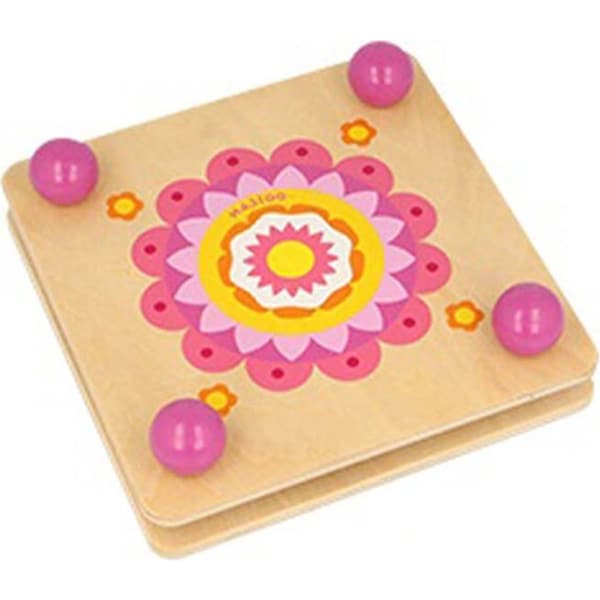 Majigg Flower Press 3y+ Card Designs Fun Creative Wooden Toys Toddler/Kids 16cm