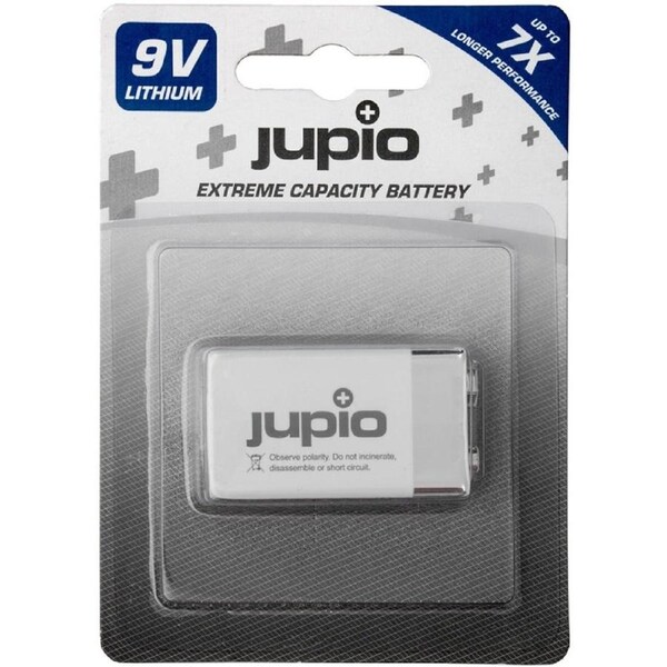 Jupio Lithium 9V Battery