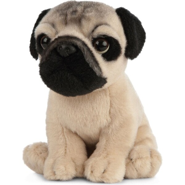 Living Nature Pug Puppy 16cm Soft Stuffed Animals Toys Baby/Infant/Children 0m+