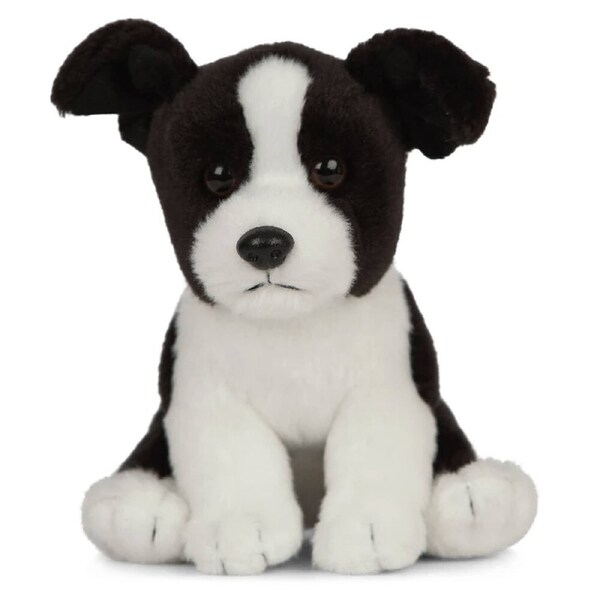 Living Nature Border Collie Soft Puppy 16cm Stuffed Toy Baby/Infant/Children 0m+