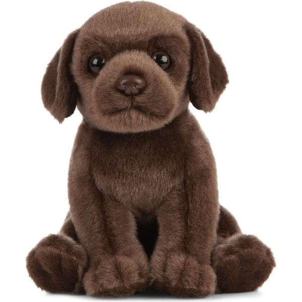 Living Nature Chocolate Labrador Puppy 16cm Stuffed Animals Toy Baby/Infant 0m+