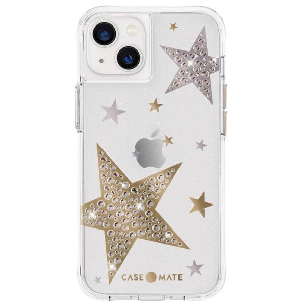 Case-Mate Antimicrobial Case Protection Cover f/ Apple iPhone 13 Sheer Superstar