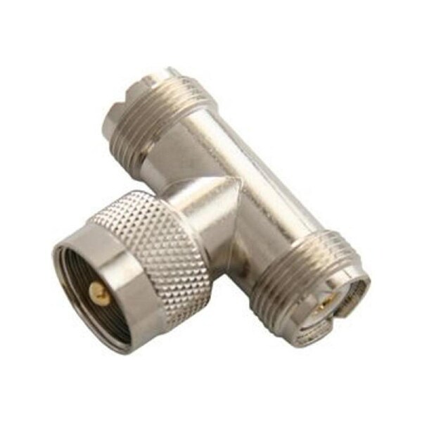 UHF PLUG PL259 TO 2X UHF SOCKET SO239 PACK OF 5