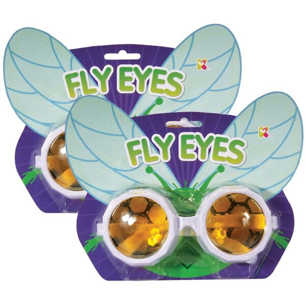 2x Discovery Fly Eye Specs 14cm Educational/Learning Creative 3y+ Kids Toy White