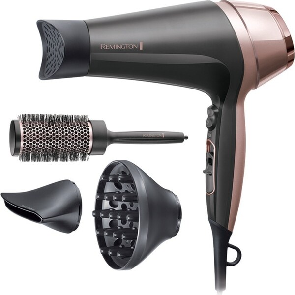 Remington 2200W Curl & Straight Confidence Ionic Ceramic Turbo Blow Hair Dryer