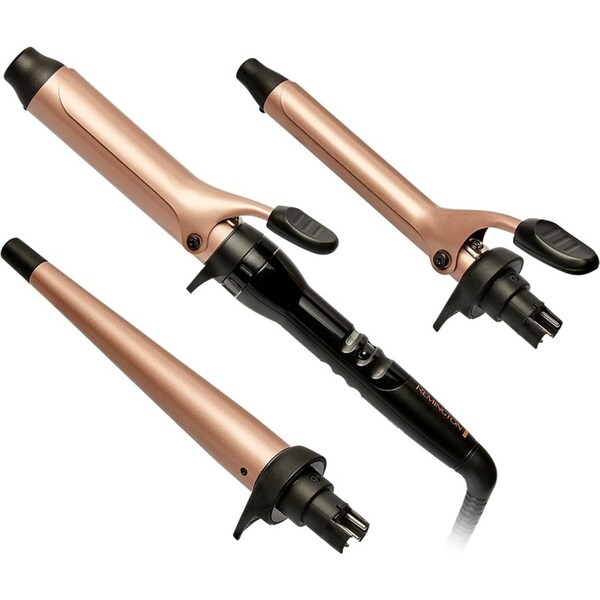 Remington 3 In 1 Multistyler Ceramic Tourmaline Ionic Curler/Waver Hair Wand