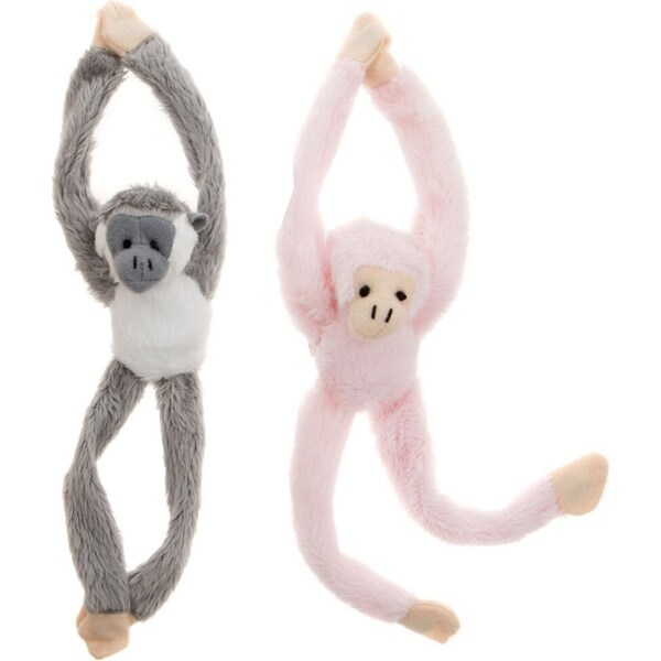 2x Magnet Mates Monkey 23cm Soft Fun Stuffed Animal Plush 3y+ Toddler/Kids Asst