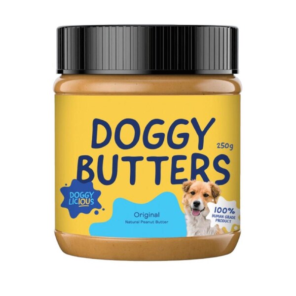Original Doggy Butters 250 gram Dog & Puppy Paste by Doggylicious