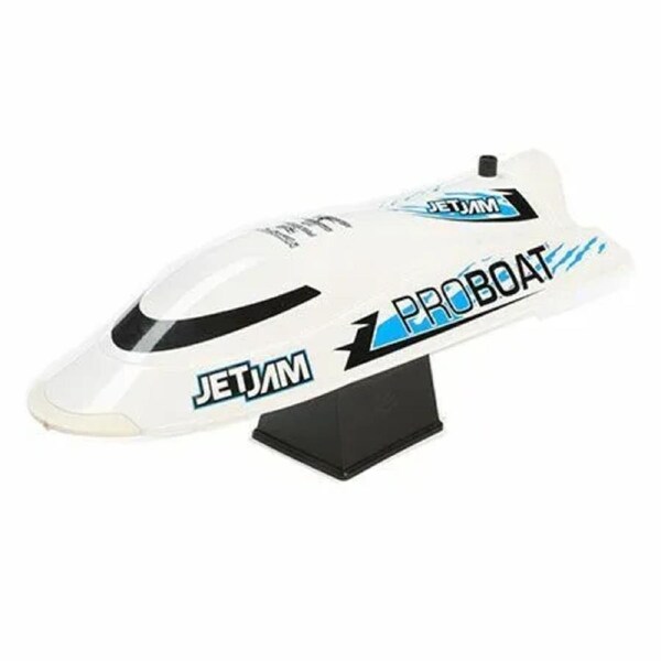 Pro Boat Jet Jam Pool Racer RC Boat, RTR, White, PRB08031T2