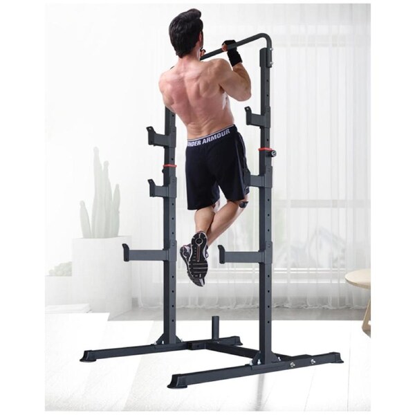 Home Gym Equipment Adjustable Squat Rack and Bench Press 2 in 1
