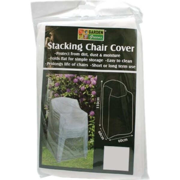 Ozoffer 2x Stacking Chair Covers For Easy Cleaning Protect From Dirt Moisture