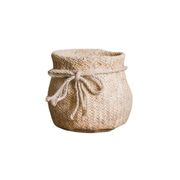 Jute Cement Plant Pot 14cm