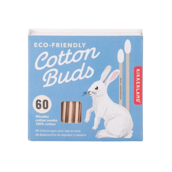 Kikkerland Eco-Friendly Cotton Buds