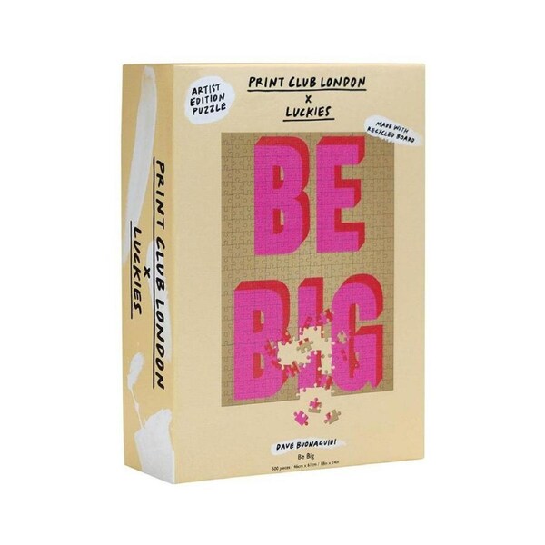 Luckies Print Club - Be Big Puzzle
