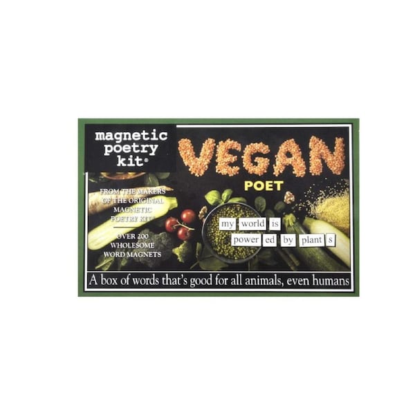 Magnetic Poetry Kit Vegan Poet