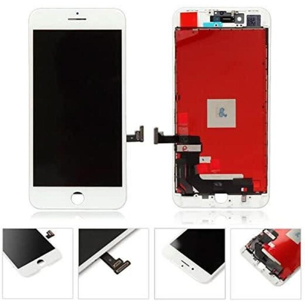 For iPhone 8 LCD Touch Screen Replacement Digitizer Full Assembly - White