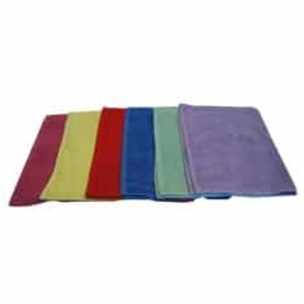 Hand Towels 100% Cotton - 6 Pack assorted colours