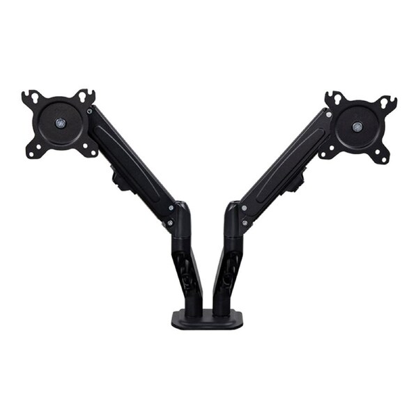 Dual Screen Gas-strut Monitor Stand Mount Desktop Bracket for LED/LC