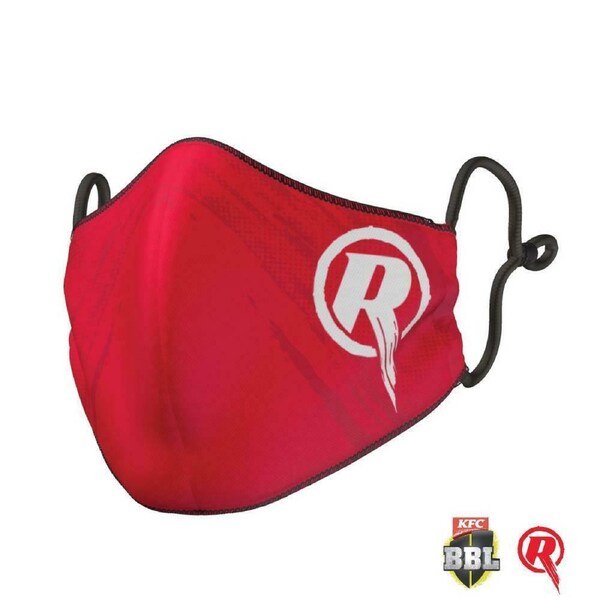 BBL Face Mask - Melbourne Renegades - Reversible - Washable - Adult Large
