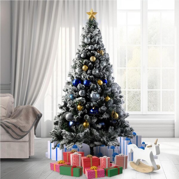 Christabelle Snow-Tipped Artificial Christmas Tree 1.5m Decoarations - 550 Tips